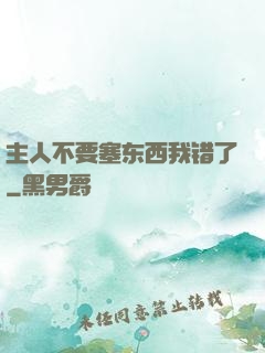 主人不要塞东西我错了