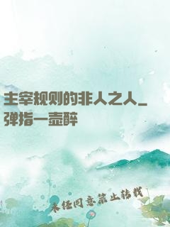 主宰规则的非人之人