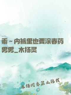 乖～内裤里也要涂春药男男