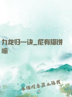九龙归一诀