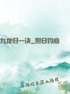 九龙归一诀