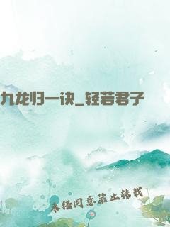 九龙归一诀