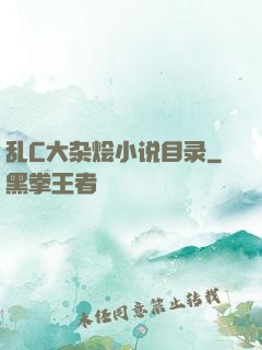 乱C大杂烩小说目录