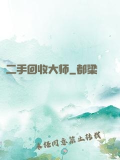 二手回收大师