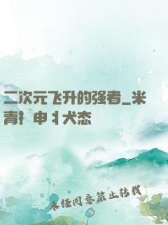 二次元飞升的强者