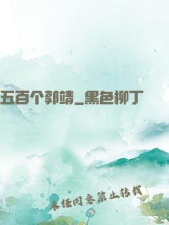 五百个郭靖
