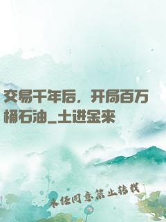 交易千年后，开局百万桶石油