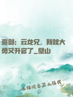 亮剑：云龙兄，我魏大勇又升官了