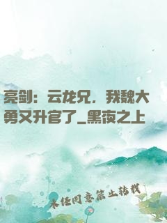 亮剑：云龙兄，我魏大勇又升官了