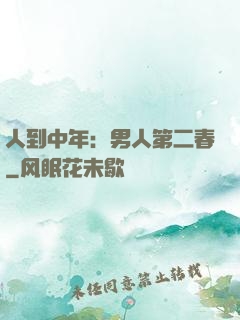 人到中年：男人第二春