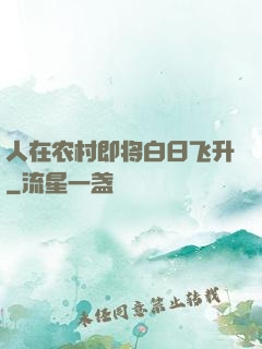 人在农村即将白日飞升