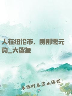 人在纽伦市，刚刚零元购