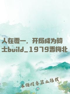 人在零一，开局成为骑士build