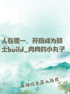 人在零一，开局成为骑士build