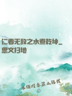 仁者无敌之水煮乾坤