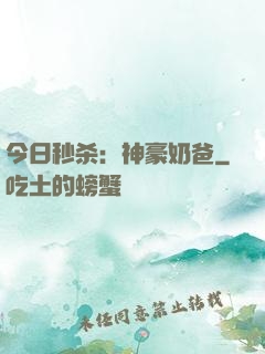 今日秒杀：神豪奶爸