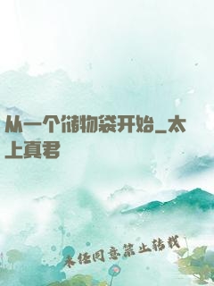 从一个储物袋开始