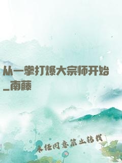 从一拳打爆大宗师开始