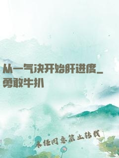 从一气决开始肝进度