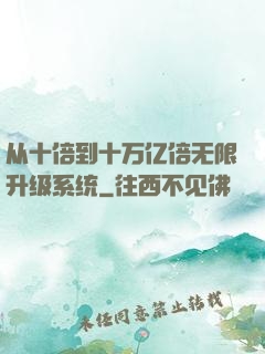 从十倍到十万亿倍无限升级系统