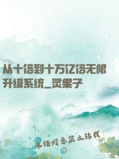 从十倍到十万亿倍无限升级系统