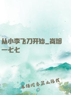 从小李飞刀开始