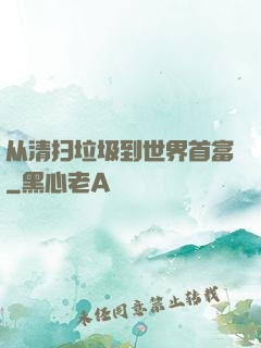 从清扫垃圾到世界首富