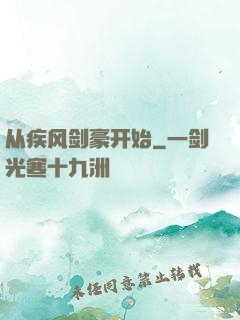 从疾风剑豪开始