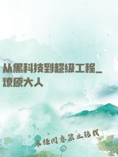 从黑科技到超级工程