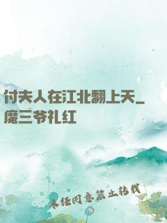 付夫人在江北翻上天