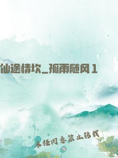 仙途情坎
