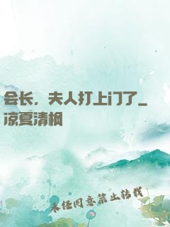 会长，夫人打上门了