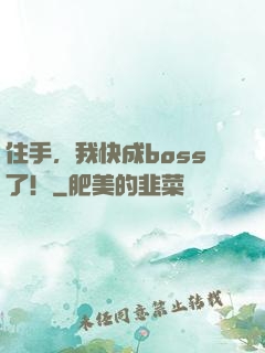 住手，我快成boss了！