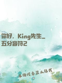 你好，King先生