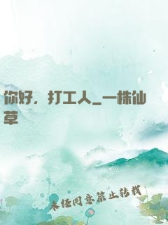你好，打工人