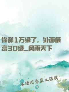 你都1万级了，外面最高30级