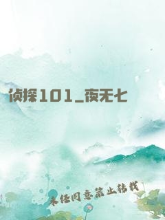 侦探101