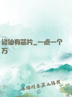 修仙有芯片