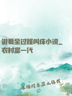 做爰全过程叫床小说