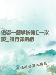 做错一题学长就C一次黄
