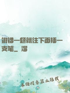 做错一题就往下面插一支笔