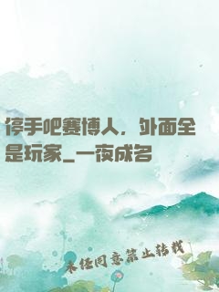 停手吧赛博人，外面全是玩家