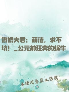 傲娇夫君：萌徒，求不坑！