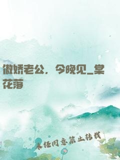 傲娇老公，今晚见