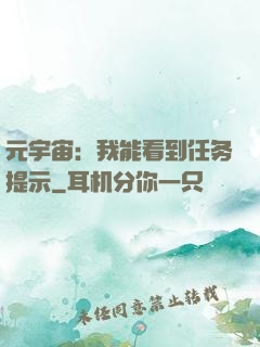 元宇宙：我能看到任务提示