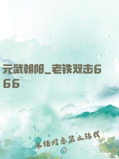元武朝阳