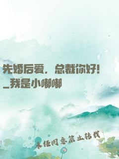 先婚后爱，总裁你好！