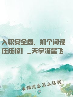 入职安全局，抓个间谍压压惊！