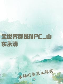 全世界都是NPC