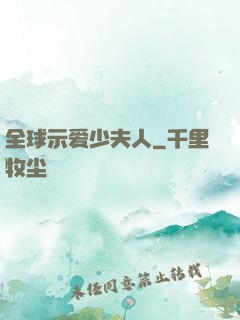 全球示爱少夫人